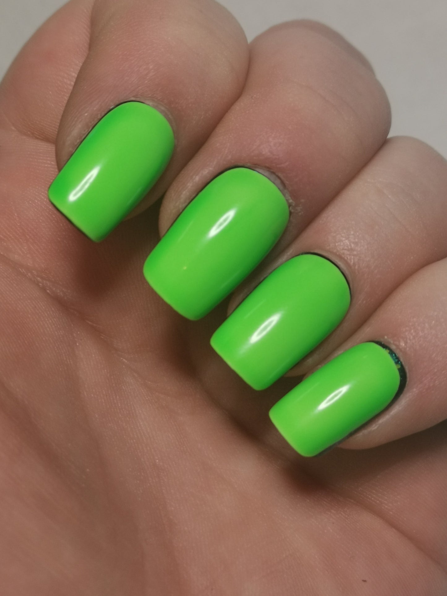 It's Green!