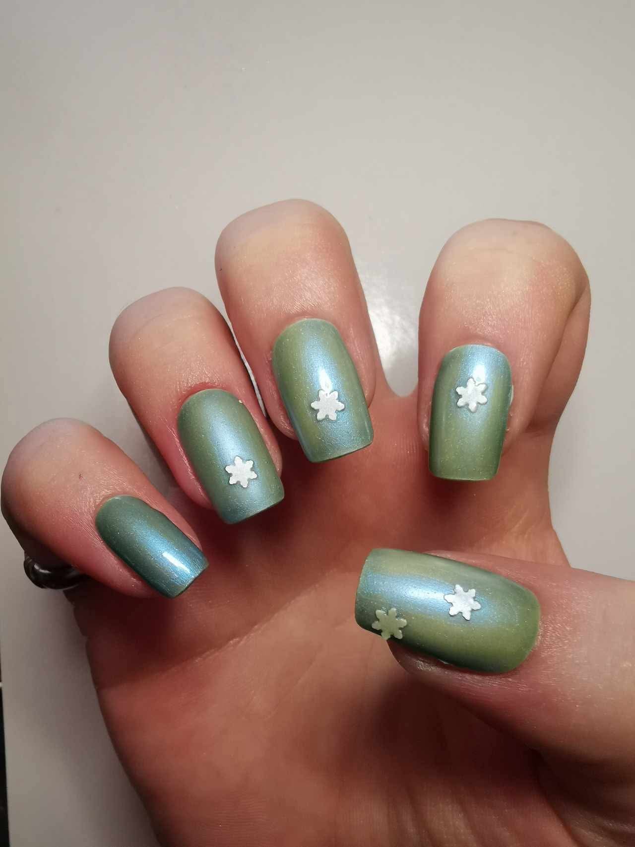Snow on Evergreens