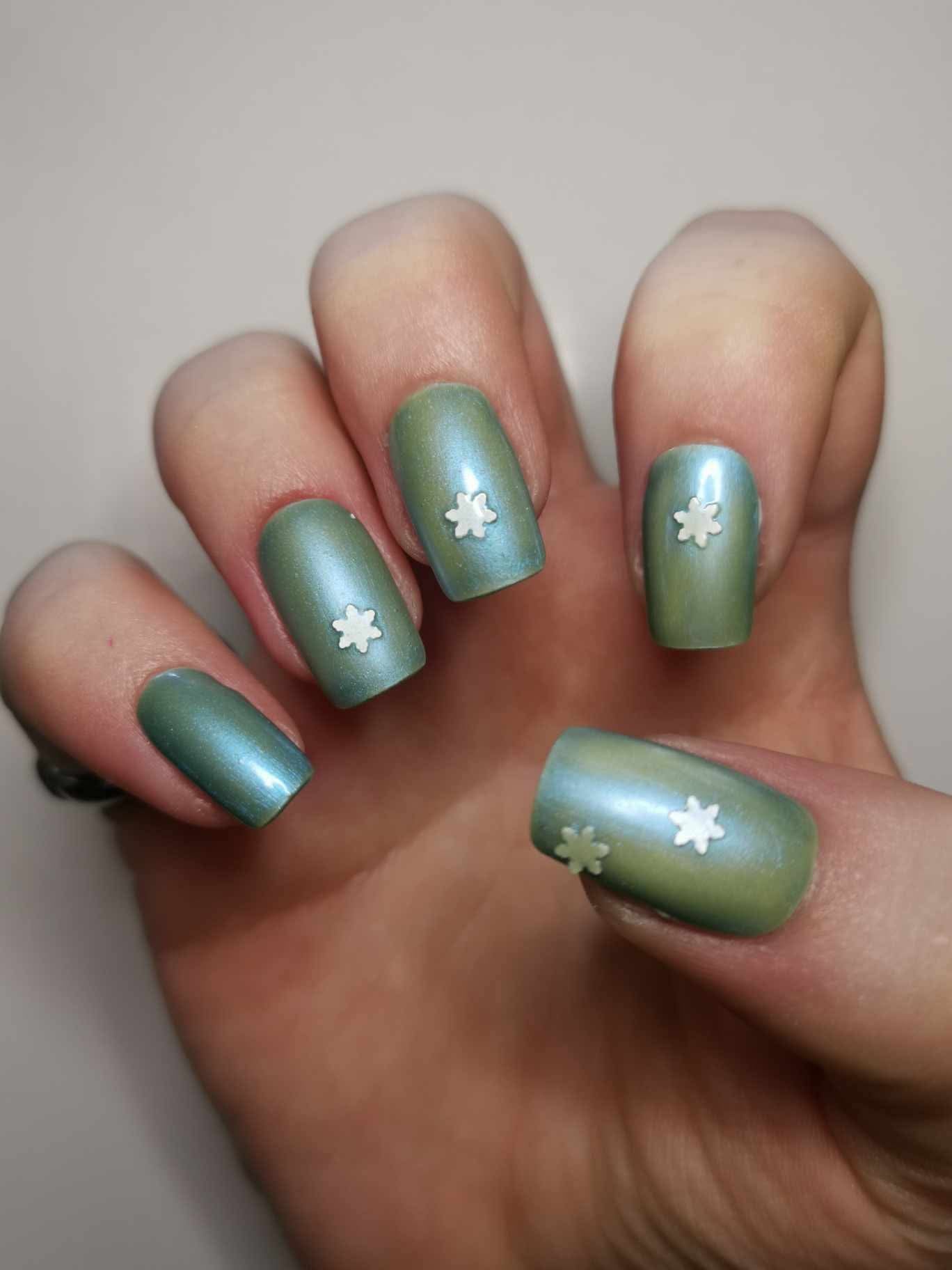 Snow on Evergreens