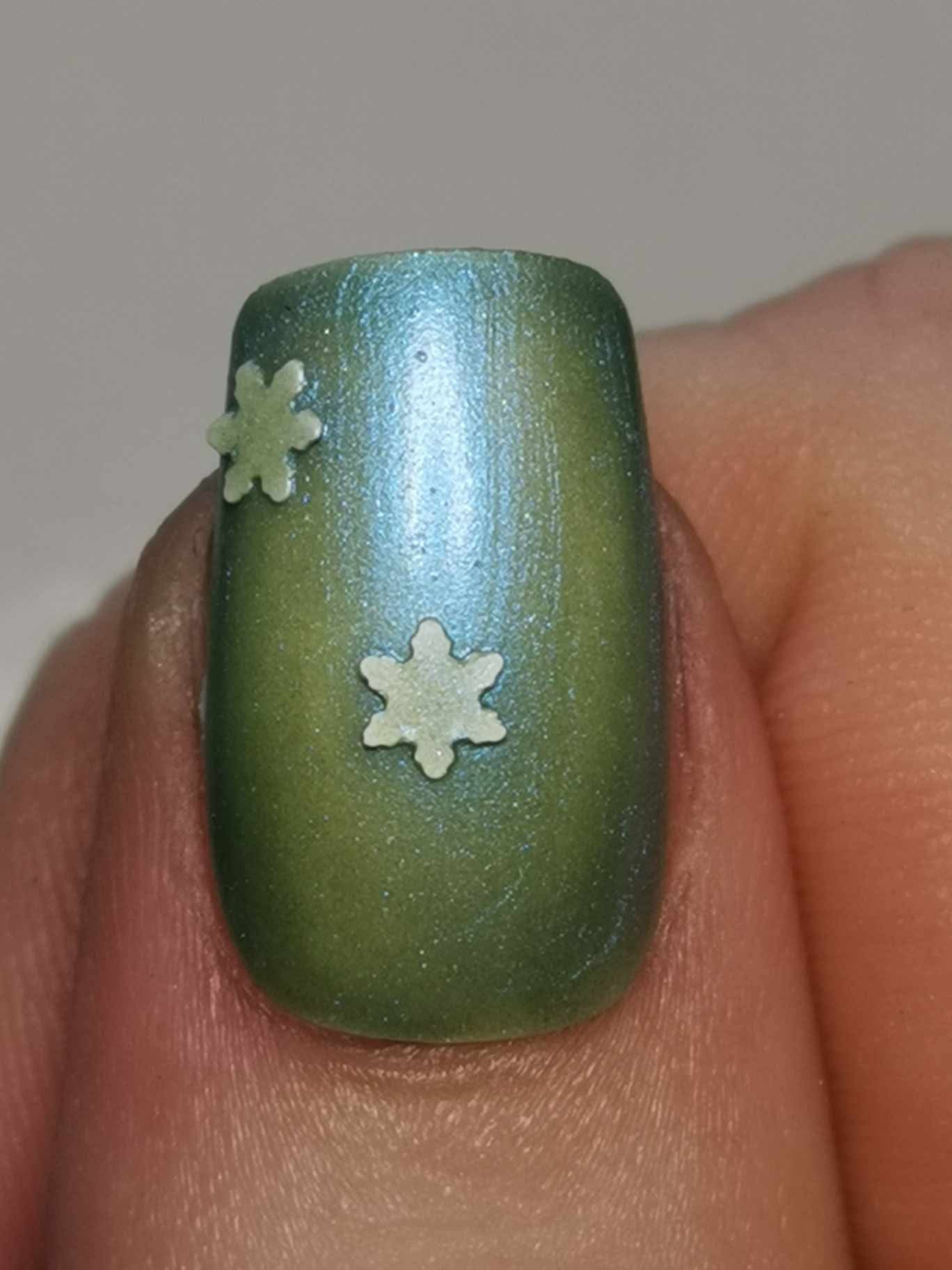 Snow on Evergreens
